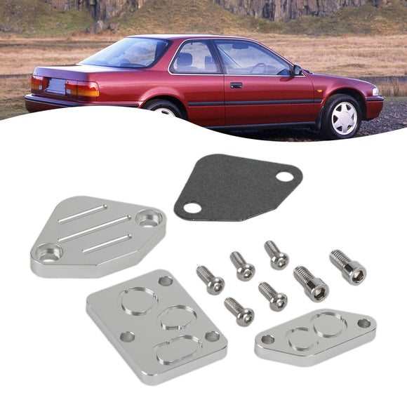 Honda Civic 1992-1997 : suppression de la plaque de blocage de la recirculation des gaz d'échappement (EGR) et suralimentation d'air