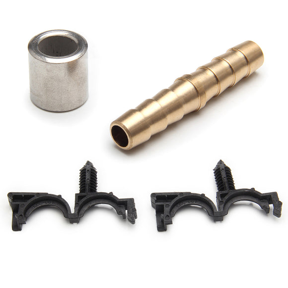 Ford 2008–2010 F-250 F-350 F-450 F-550 Powerstroke Diesel 6,4 l 4 Zoll Auspuffrohr und EGR-Ventil-Entfernungskit + Ansaugkrümmer, Druckguss