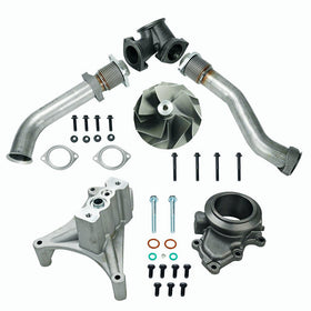 Kit de tuyau d'échappement à soufflet et EBPV pour Ford Powerstroke Diesel 7,3 L (1999-2003)