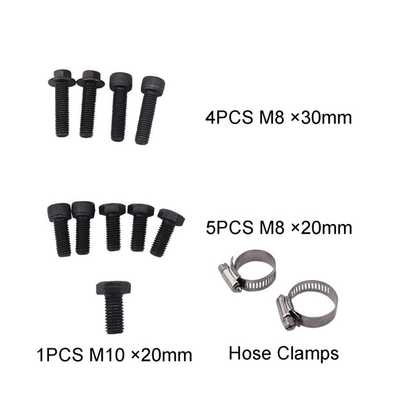 Chevrolet 2004.5-2005 Silverado 2500 3500 6.6L LLY Duramax EGR Valve Cooler Delete Kit