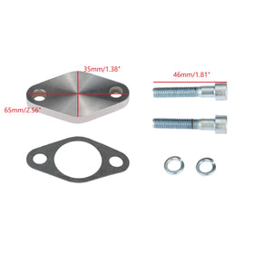 Kit de plaques d'obturation de vanne EGR 8 mm pour BMW E53 E65 E66 E38 E39 E46 E90 - 0