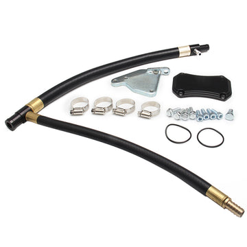Kit de suppression du refroidisseur de vanne EGR pour Chevrolet Silverado 2500HD et 3500HD 6,6 L V8 Duramax Diesel (2011-2015)