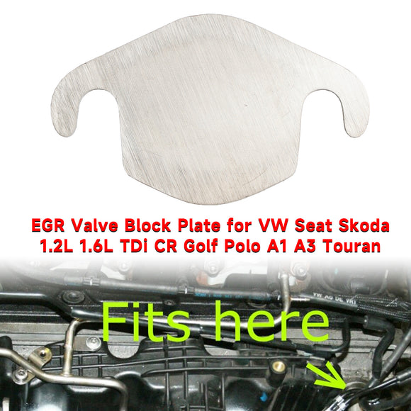 VW Audi Seat Skoda 1.2L 1.6L TDi CR AGR-Ventilblockplatte