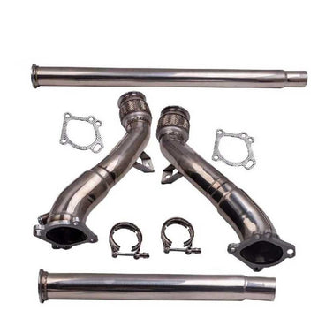 Échappement sans catalyseur pour Audi S4/RS4 2,7 L V6 3"-2,5" (1997-2001)