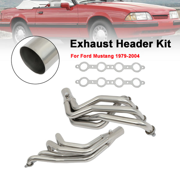 Ford 1979-2004 Mustang 3.8L Stainless Steel Manifold Headers Exhaust