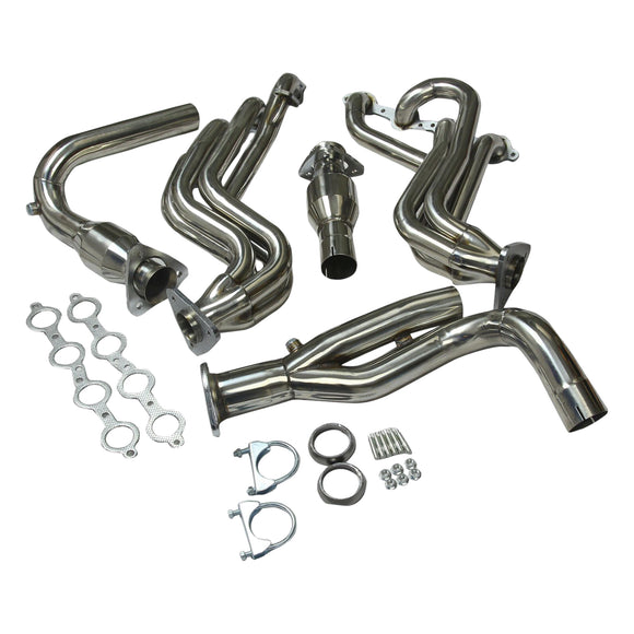 Chevrolet Avalanche 1500 GMT800 2002-2005 Moteur V8 avec collecteur d'échappement en acier inoxydable et tuyau en Y
