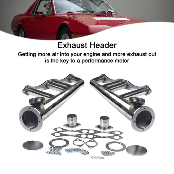 Chevrolet Lake Style SBC V8 Small Block 265-400 Exhaust Manifold Header