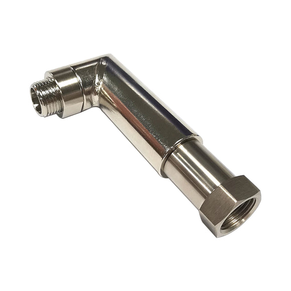 Entretoise de capteur d'oxygène O2 M18 x 1,5, rallonge coudée à 90 degrés, rallonge de bouchon O2