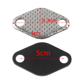 Plaque borgne de vanne EGR pour BMW E46 E60 E61 E61N 520i 525d 530d 535d - 0