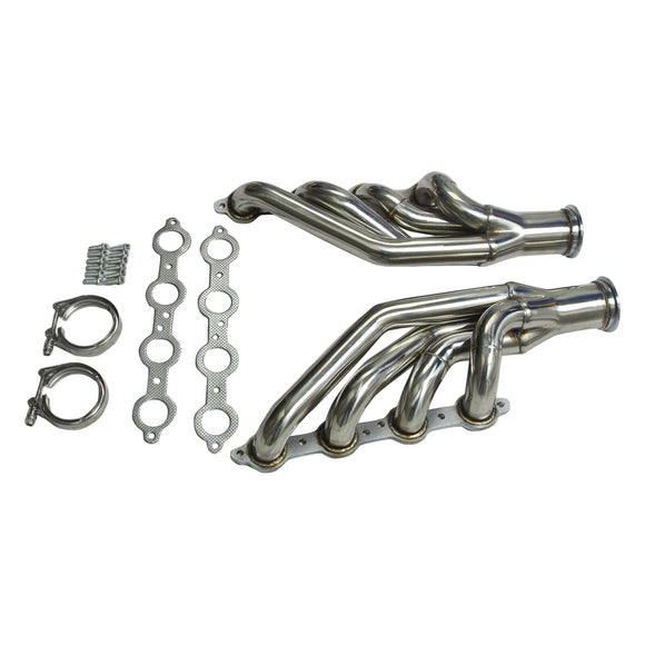 Universal 1997-2014 Small Block V8 LS1/LS2/LS3/LS6 LSX Stahl-Auspuffkrümmer