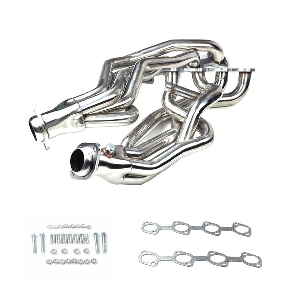 Ford 1996-2004 Mustang GT V8 4.6L Pair Stainless Exhaust Manifold Headers