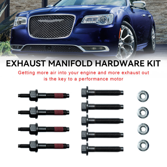 Kit de quincaillerie pour collecteur d'échappement Dodge Ram Jeep Chrysler Dorman 03309 06509863AA 6505316AA