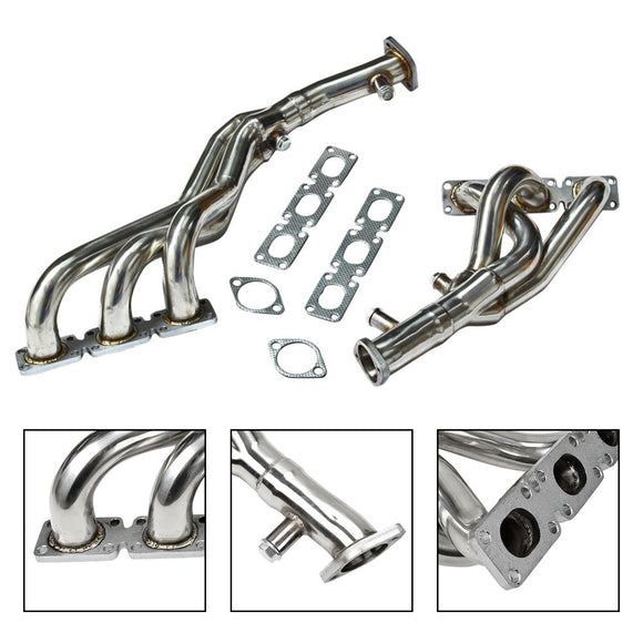 Collecteur d'échappement en acier inoxydable pour BMW Série 5 E39 1997-2000, moteurs 2,5 L/2,8 L/3,0 L