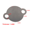 2 × EGR Valve Blank Plate for Volkswagen Transport T5 2.0 BiTDI CFCA Engine-2