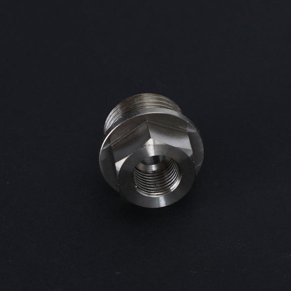1/8 Inch NPT to M18 x 1.5 Male Pressure Temperature Gauge Sender Adapter