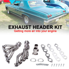 Kurzrohr-Auspuffkrümmer passend für Chevrolet 396 402 427 454 1965-1972 - 0