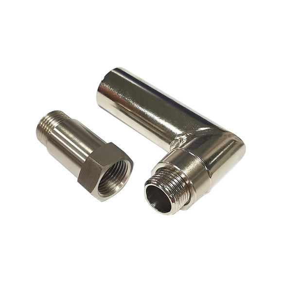 M18 x 1,5 O2 Sauerstoff Spacer Sensor abgewinkelt Extender 90 Grad O2 Bung Verlängerung