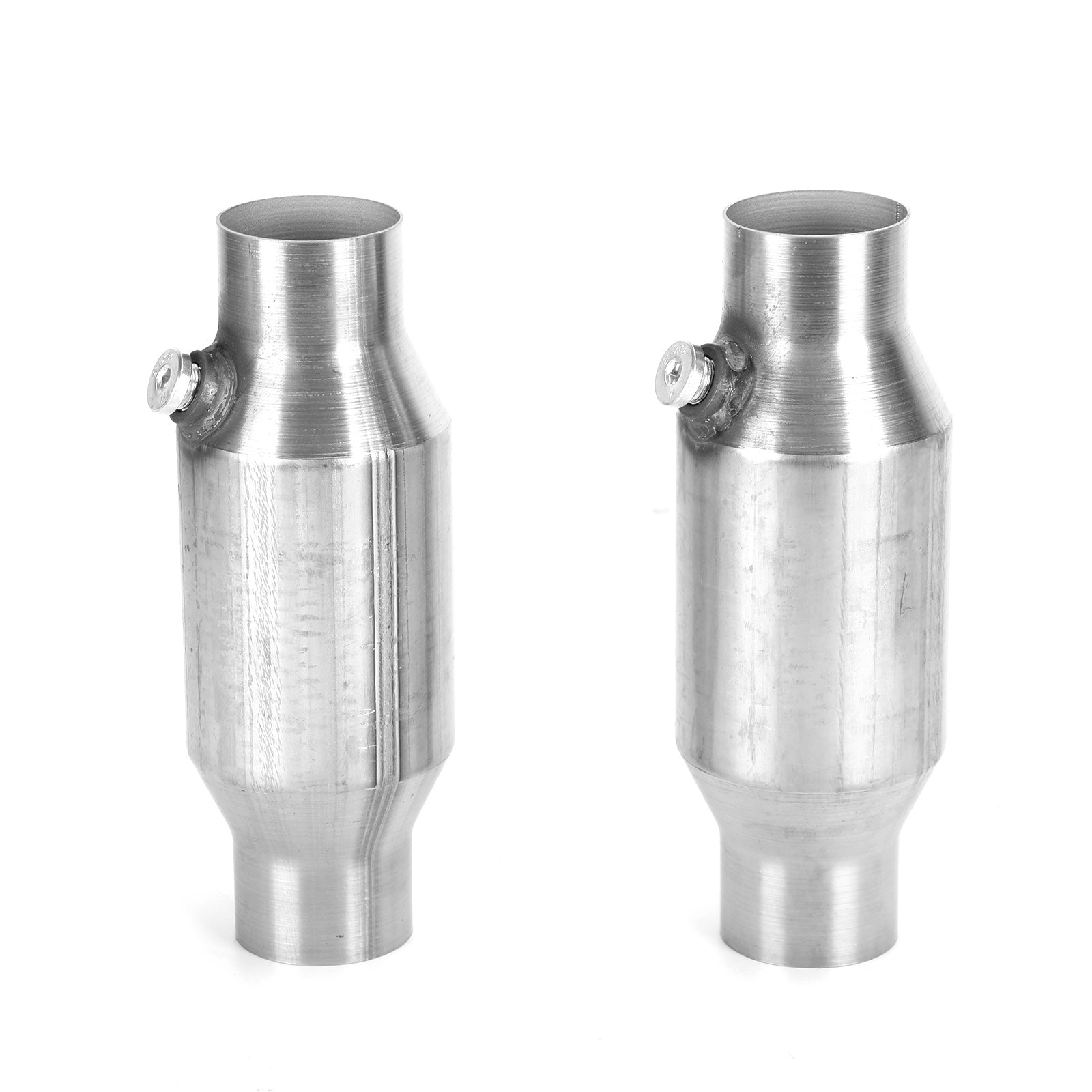 Universal 2X 2.5" 425250 Catalytic Converter High Flow Stainless Steel