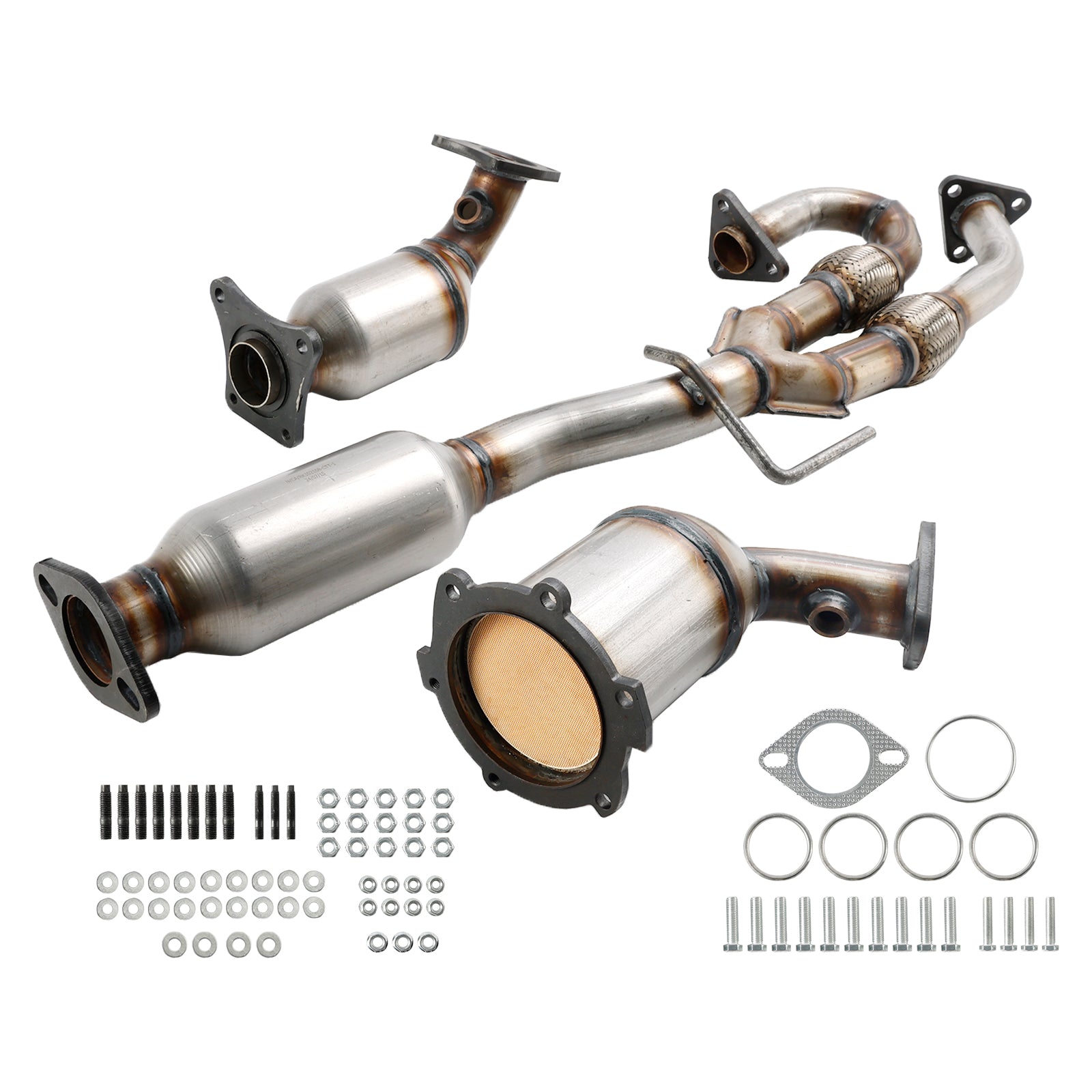 Nissan 2003-2007 Murano 3.5L  Set of 3 Catalytic Converters