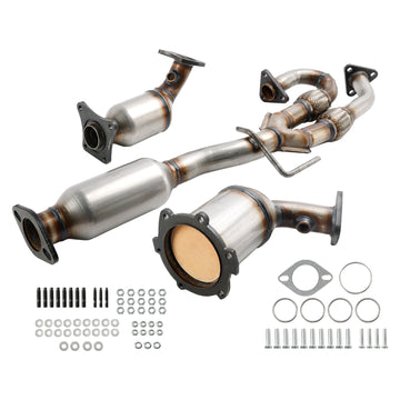 Nissan Murano 3,5 L 2003-2007 : lot de 3 catalyseurs