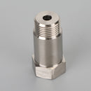 45mm M18x1.5 Bung Fix Check Engine Light Eliminator Oxygen O2 Sensor Adapter-7