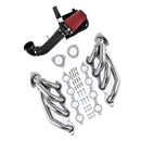 Air Intake Exhaust Header Fit Chevy Fit GMC Avalanche Silverado 2000-2006-10