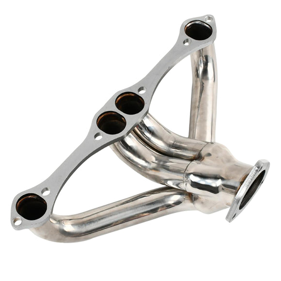 Exhaust Header Manifold Fit Chevy Small Block SB V8 262 265 283 305 327 350 400