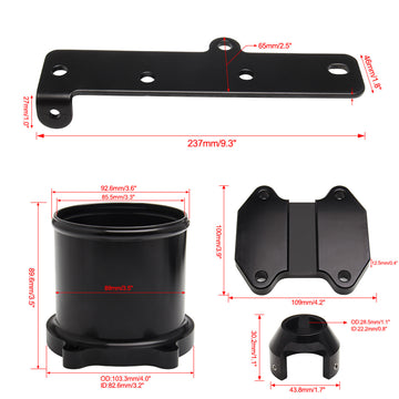 Dodge 2013–2018 Ram 2500 3500 4500 5500 6,7 l Diesel Cummins EGR-Löschkit - 0