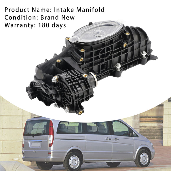 Inlet Manifold W/ Actuator Motor Fit Mercedes 2.1 Cdi 2143CCM 2003+ EEP/ME/253