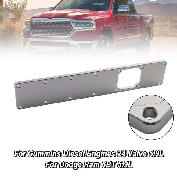 5.9L Intake Manifold Plenum Plate 24V 551714 Fit Dodge Ram Cummins 6BT Diesel
