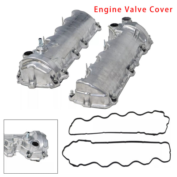 Ford F-150 V8 5.4L 2004-2010 2PCS LH+RH Engine Valve Cover 7L1Z6584A 9L1Z6582D 9L1Z6582C