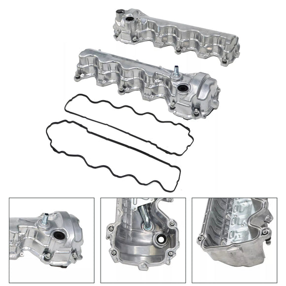Ford F-150 V8 5.4L 2004-2010 2PCS LH+RH Engine Valve Cover 7L1Z6584A 9L1Z6582D 9L1Z6582C