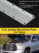 5.9L Intake Manifold Plenum Plate 24V 551714 Fit Dodge Ram Cummins 6BT Diesel-37
