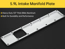 5.9L Intake Manifold Plenum Plate 24V 551714 Fit Dodge Ram Cummins 6BT Diesel-3