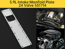 5.9L Intake Manifold Plenum Plate 24V 551714 Fit Dodge Ram Cummins 6BT Diesel-16