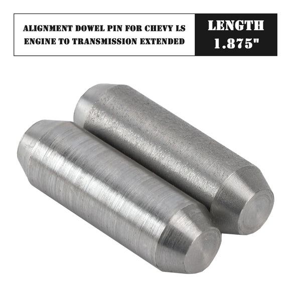 Chevy LS Engine to Transmission Extended Length 1.875 Inch Alignment Dowel Pin