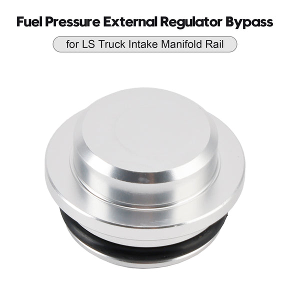 Fuel Pressure External Regulator Bypass for LS Truck Intake Manifold Rail