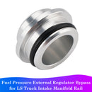 Fuel Pressure External Regulator Bypass for LS Truck Intake Manifold Rail-4