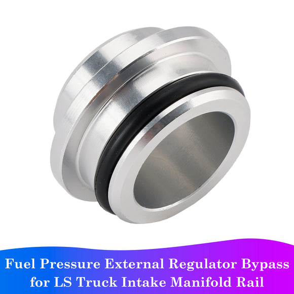 Fuel Pressure External Regulator Bypass for LS Truck Intake Manifold Rail