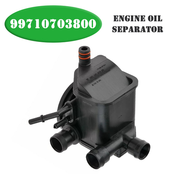 Porsche 911 Carrera 3.8L 2004-2008 Engine Oil Separator Vent Valve 99710703800 90033105340 99710703801