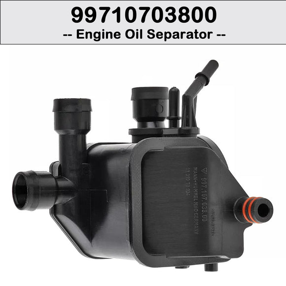 Porsche 911 Carrera 3.8L 2004-2008 Engine Oil Separator Vent Valve 99710703800 90033105340 99710703801