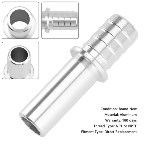 1/2 Inch Hose Barb Vacuum Port Fitting LS Truck Intake Manifold Rear Brake Boost LQ4