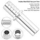 1/2 Inch Hose Barb Vacuum Port Fitting LS Truck Intake Manifold Rear Brake Boost LQ4-10