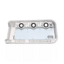 2PCS Front+Rear Engine Valve Cover For Honda Odyssey Pilot Ridgelin Accord 3.5L-9