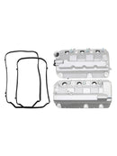 2PCS Front+Rear Engine Valve Cover For Honda Odyssey Pilot Ridgelin Accord 3.5L-18