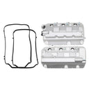 2PCS Front+Rear Engine Valve Cover For Honda Odyssey Pilot Ridgelin Accord 3.5L-19