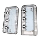 2PCS Front+Rear Engine Valve Cover For Honda Odyssey Pilot Ridgelin Accord 3.5L-20