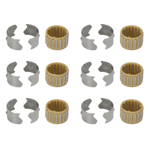 Set of 6 Eccentric Shaft Camshaft Needle Bearing for BMW 11377615379