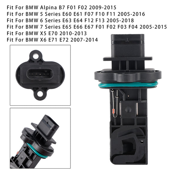 BMW 5 Series E60 E61 F07 F10 F11 2005-2016 Mass Air Flow Meter Sensor