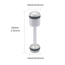 LS Billet Rear Passage Plug Oil Diverter Barbell for GM Gen III & IV-8